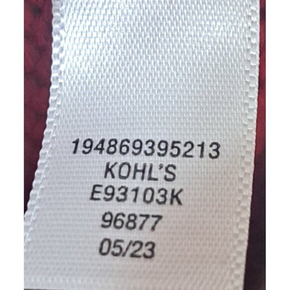 Kohl's Celebrate Men's M/L Ugly Christmas Sweater Pocket Camo Reindeer - Picture 10 of 10